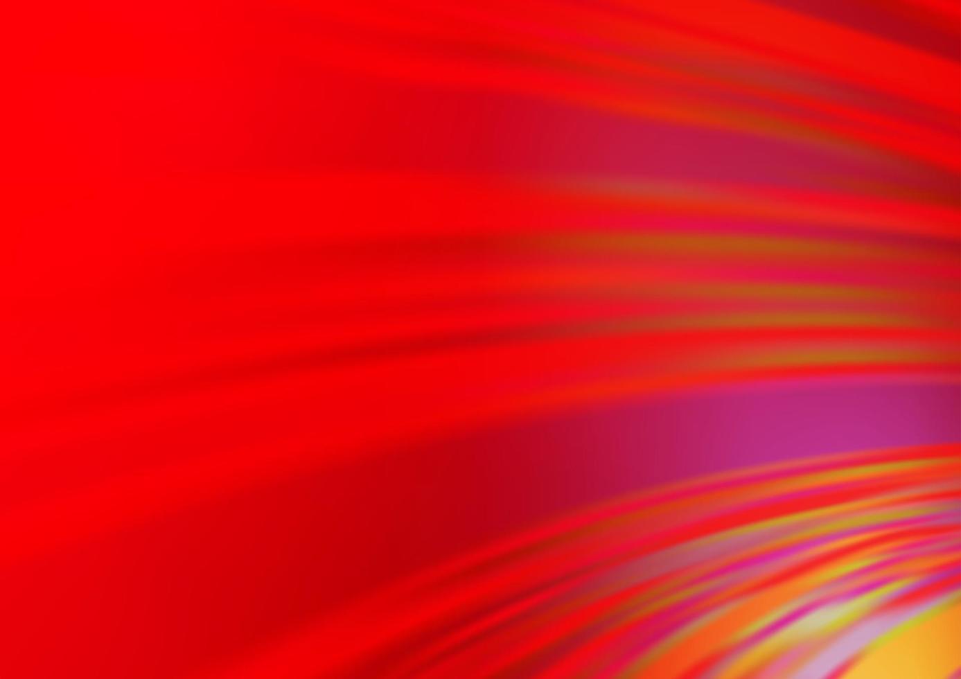 Light Red vector glossy bokeh pattern.