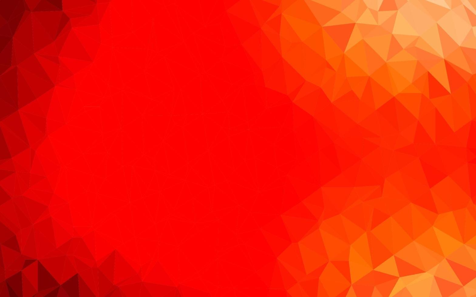 Light Red vector polygon abstract layout.