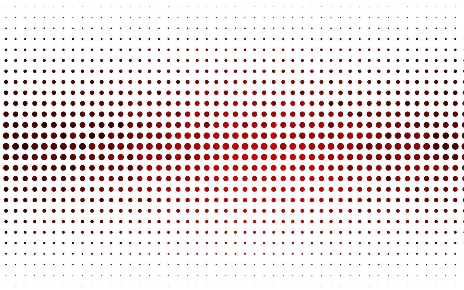 Light Red vector pattern with spheres.