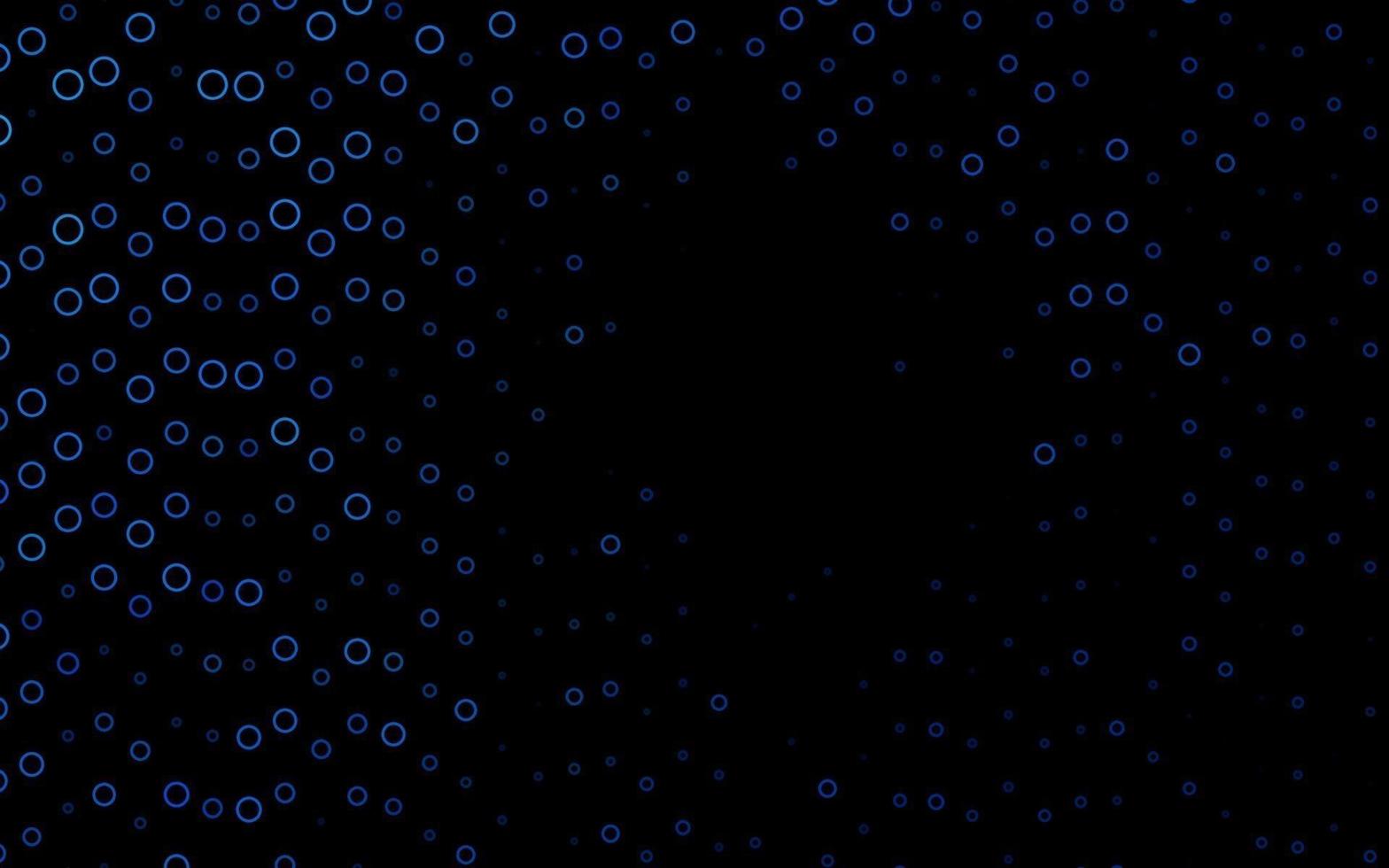 Fondo de vector azul claro con burbujas.