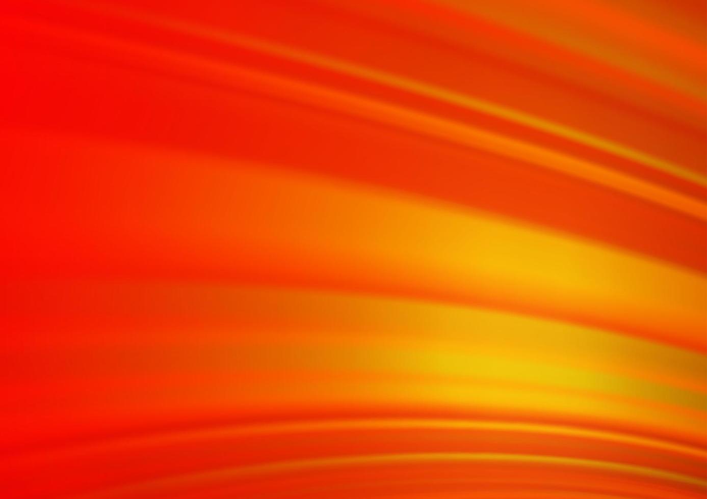 Light Red, Yellow vector glossy bokeh pattern.