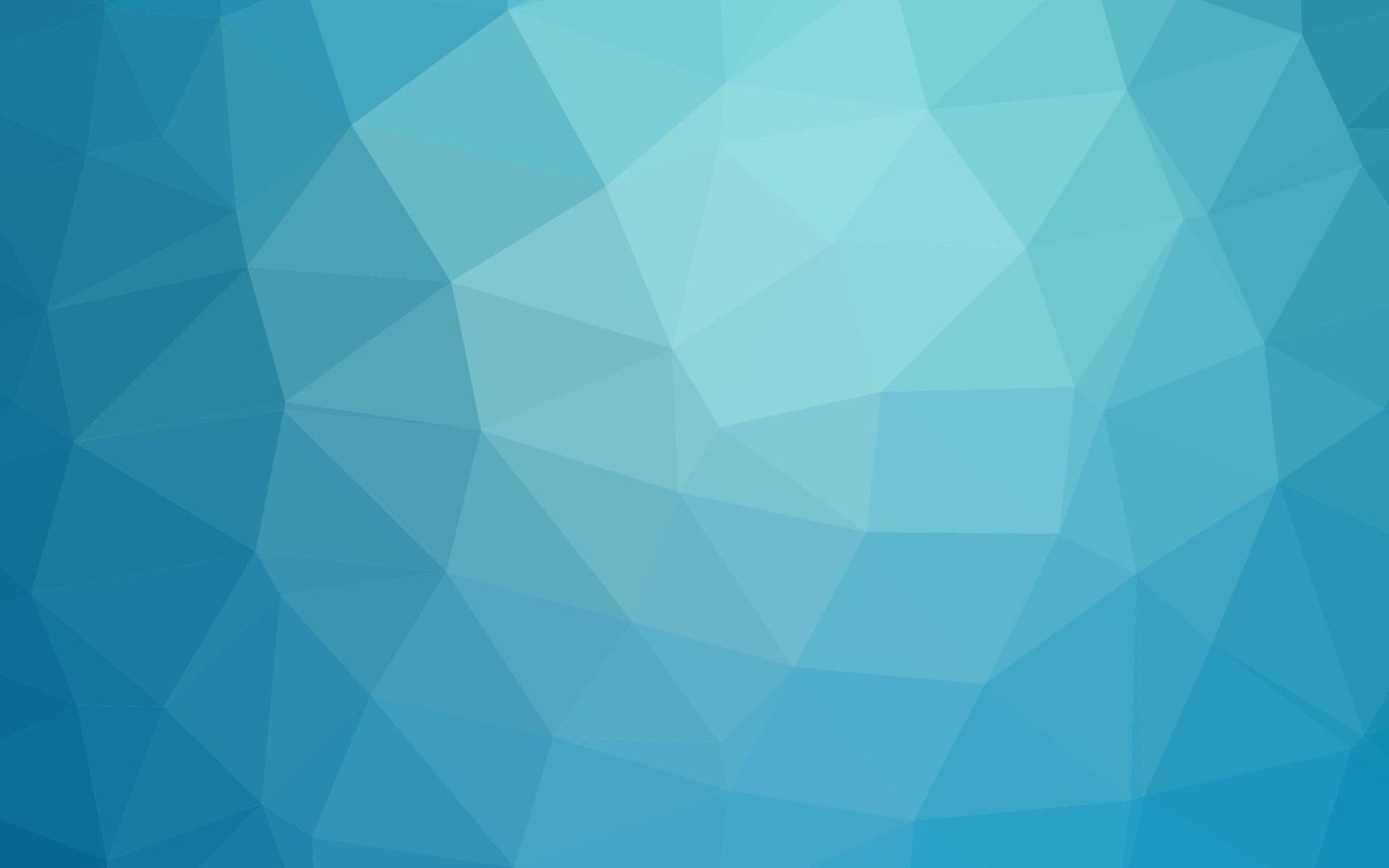 Light BLUE vector triangle mosaic texture.