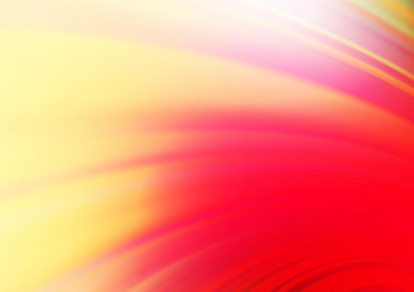 Light Red, Yellow vector abstract bokeh pattern.