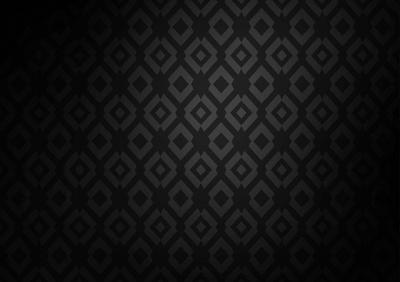 Dark Silver, Gray vector background with rectangles.