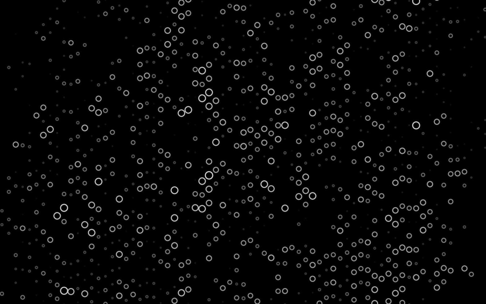 Dark Silver, Gray vector backdrop with dots.