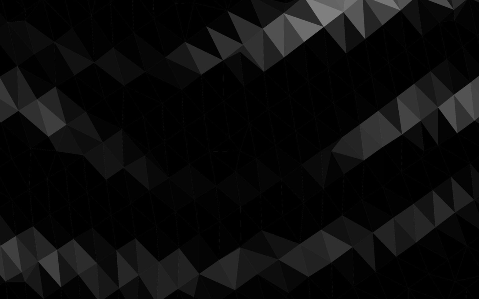 Dark Silver, Gray vector low poly texture.