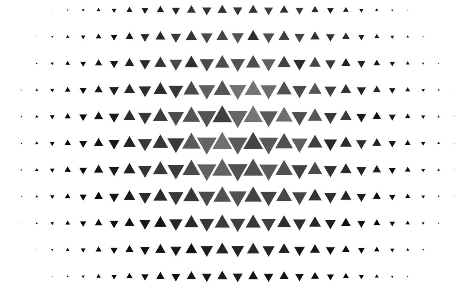 Light Silver, Gray vector background with triangles.