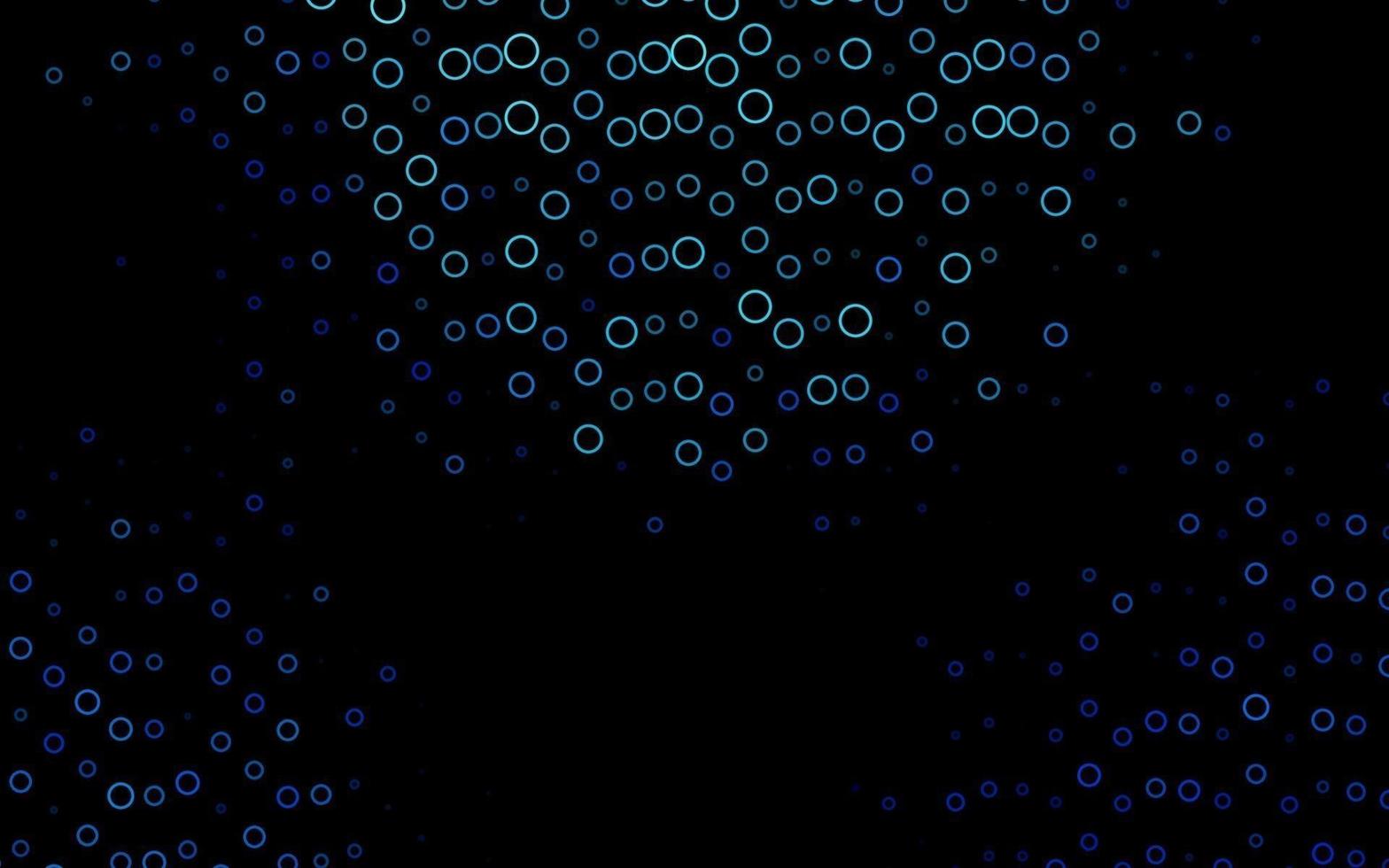 Light BLUE vector cover with spots.