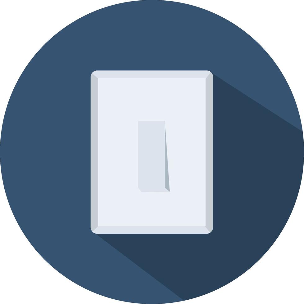 Light Switch, illustration, vector on a white background.