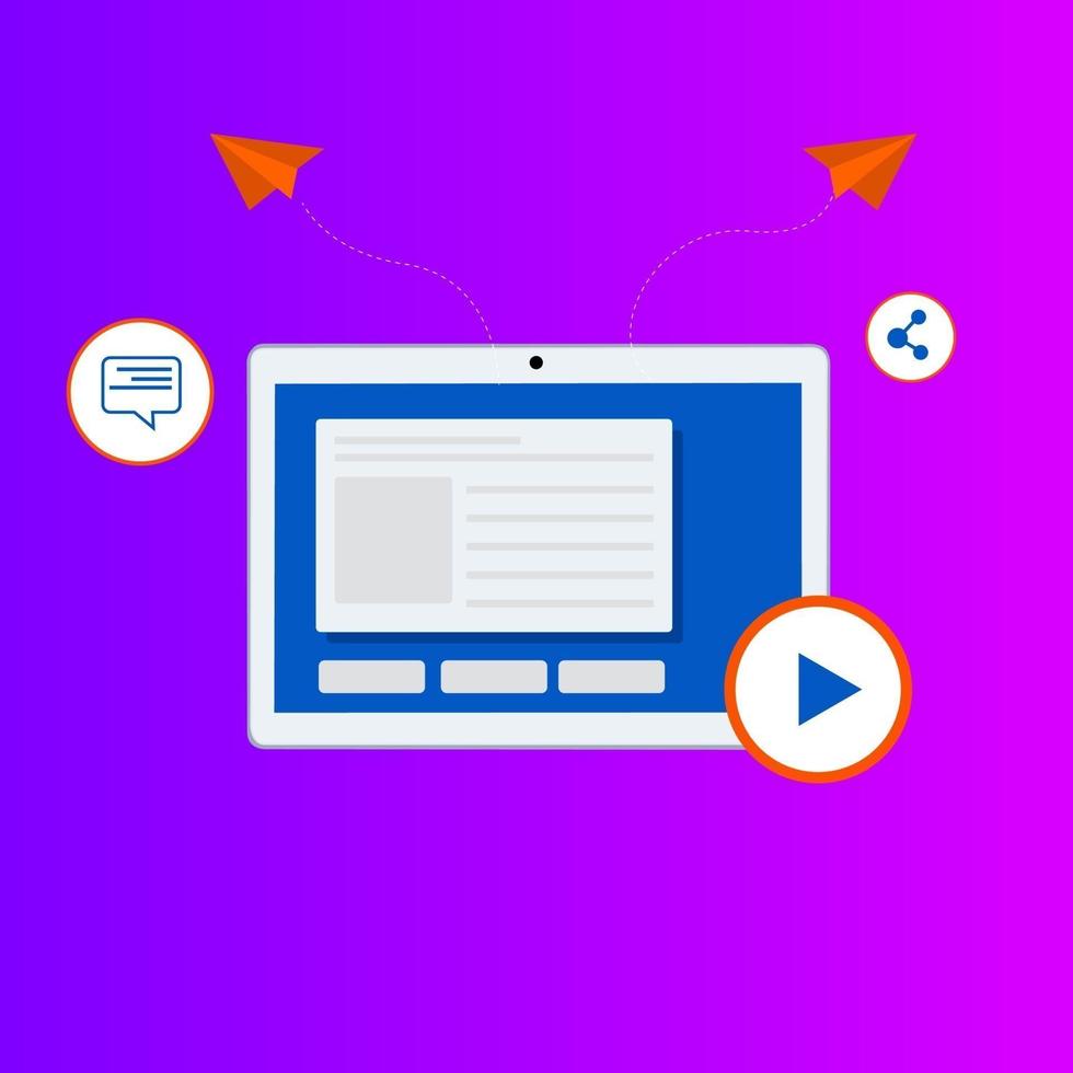 Browser tab, illustration, vector on a white background.