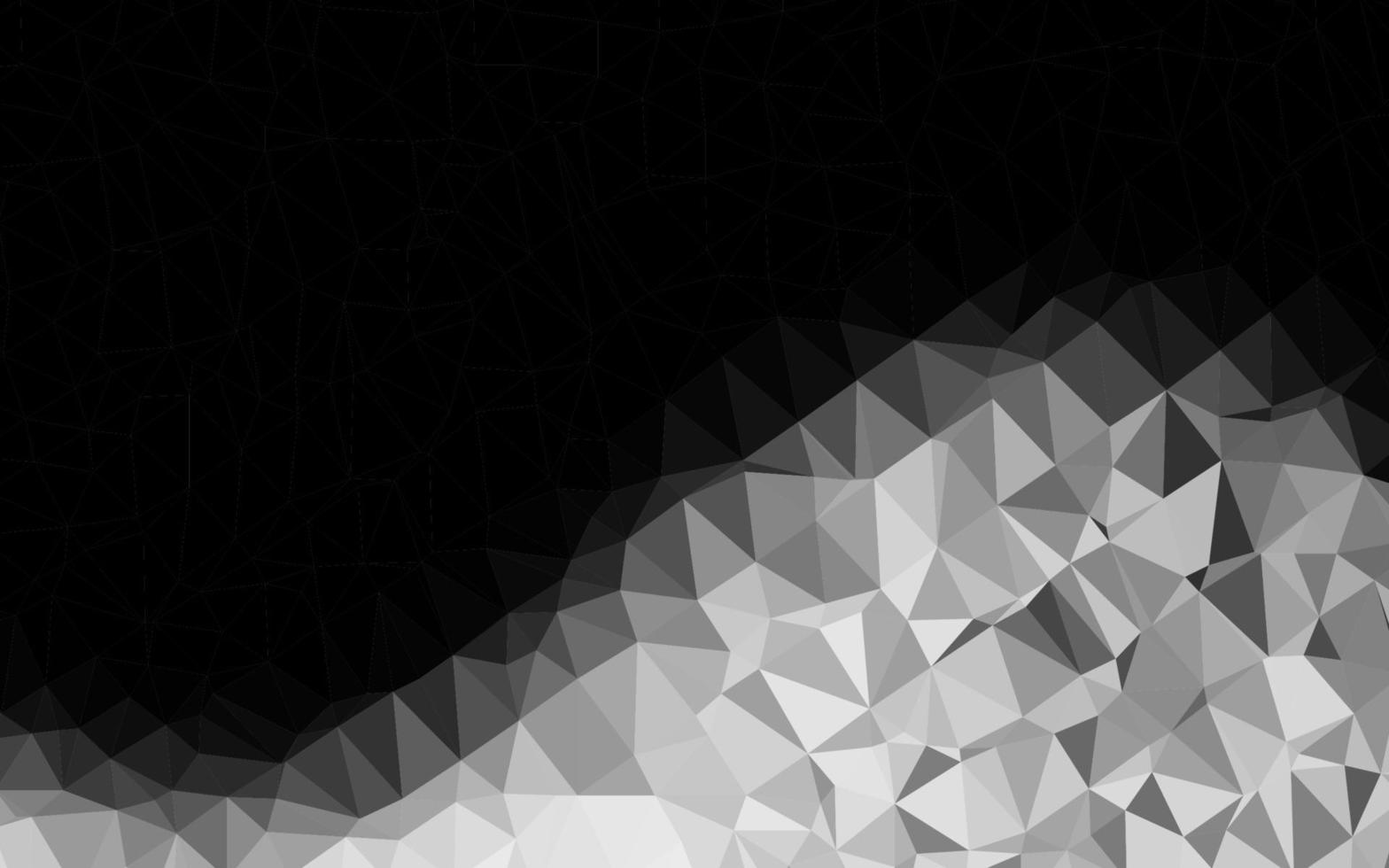 Light Silver, Gray vector low poly layout.