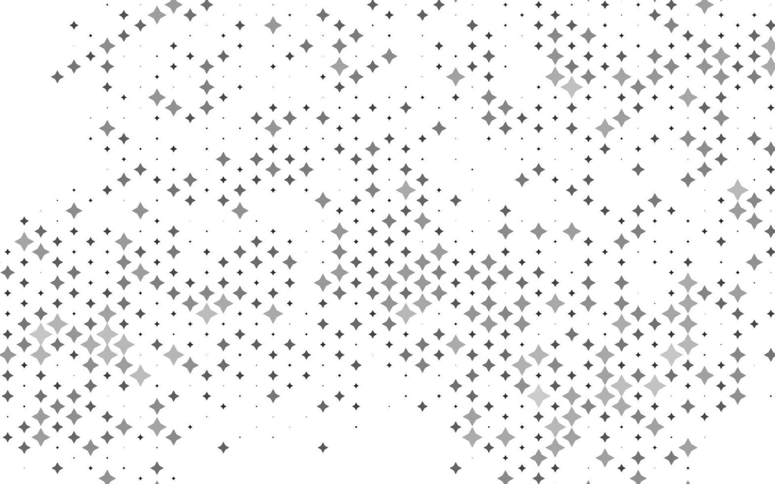 diseño vectorial gris plateado claro con estrellas brillantes. vector