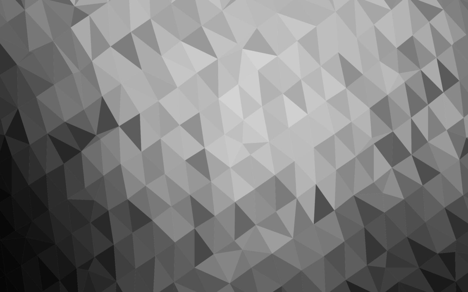 Light Silver, Gray vector shining triangular template.