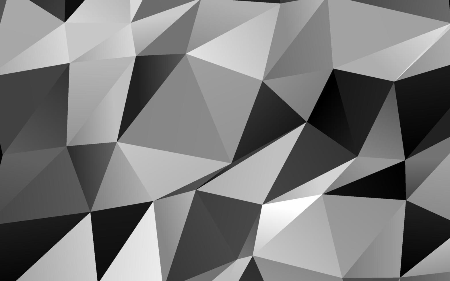 Light Silver, Gray vector abstract mosaic background.