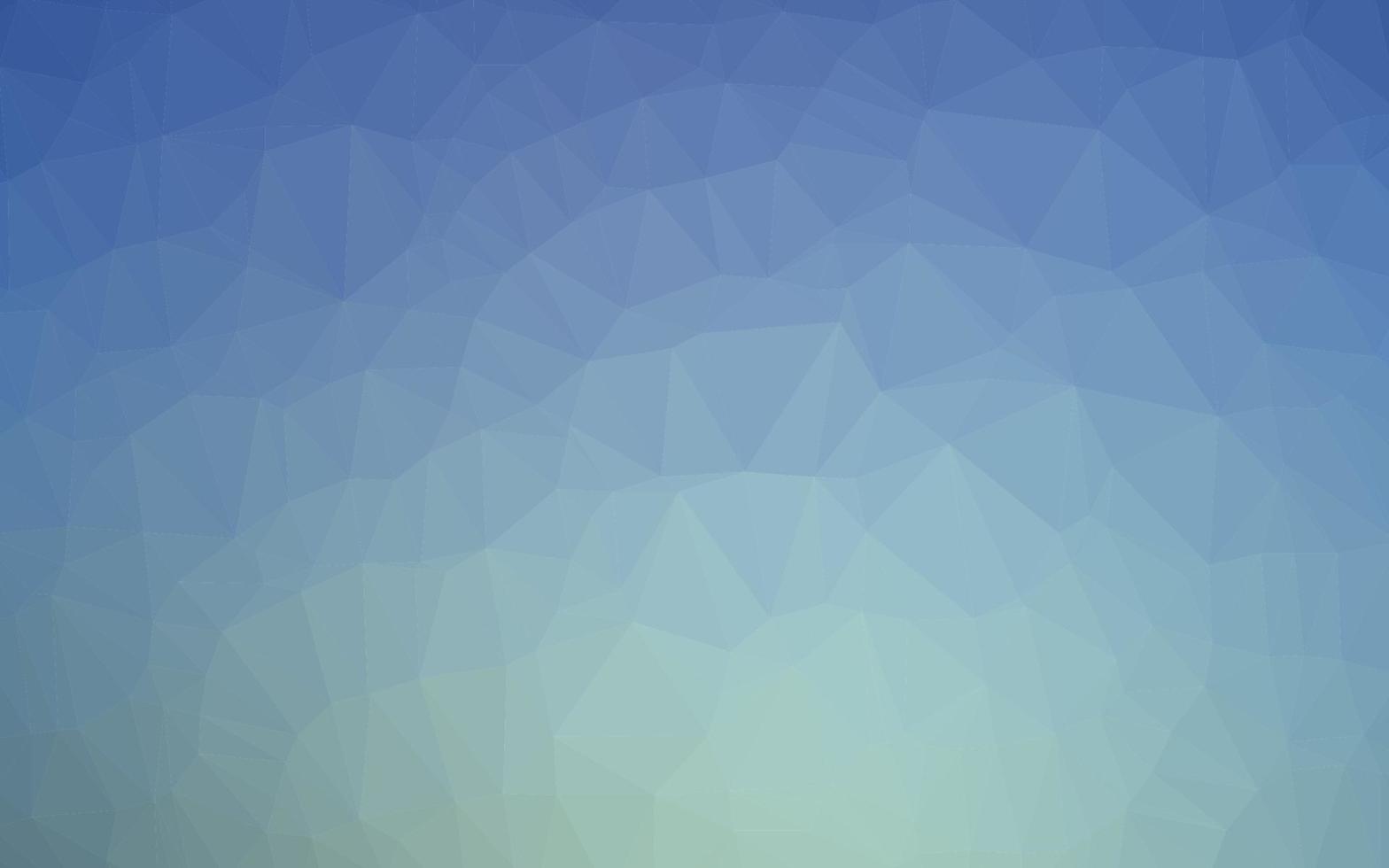 plantilla de triángulo borroso vector azul claro.