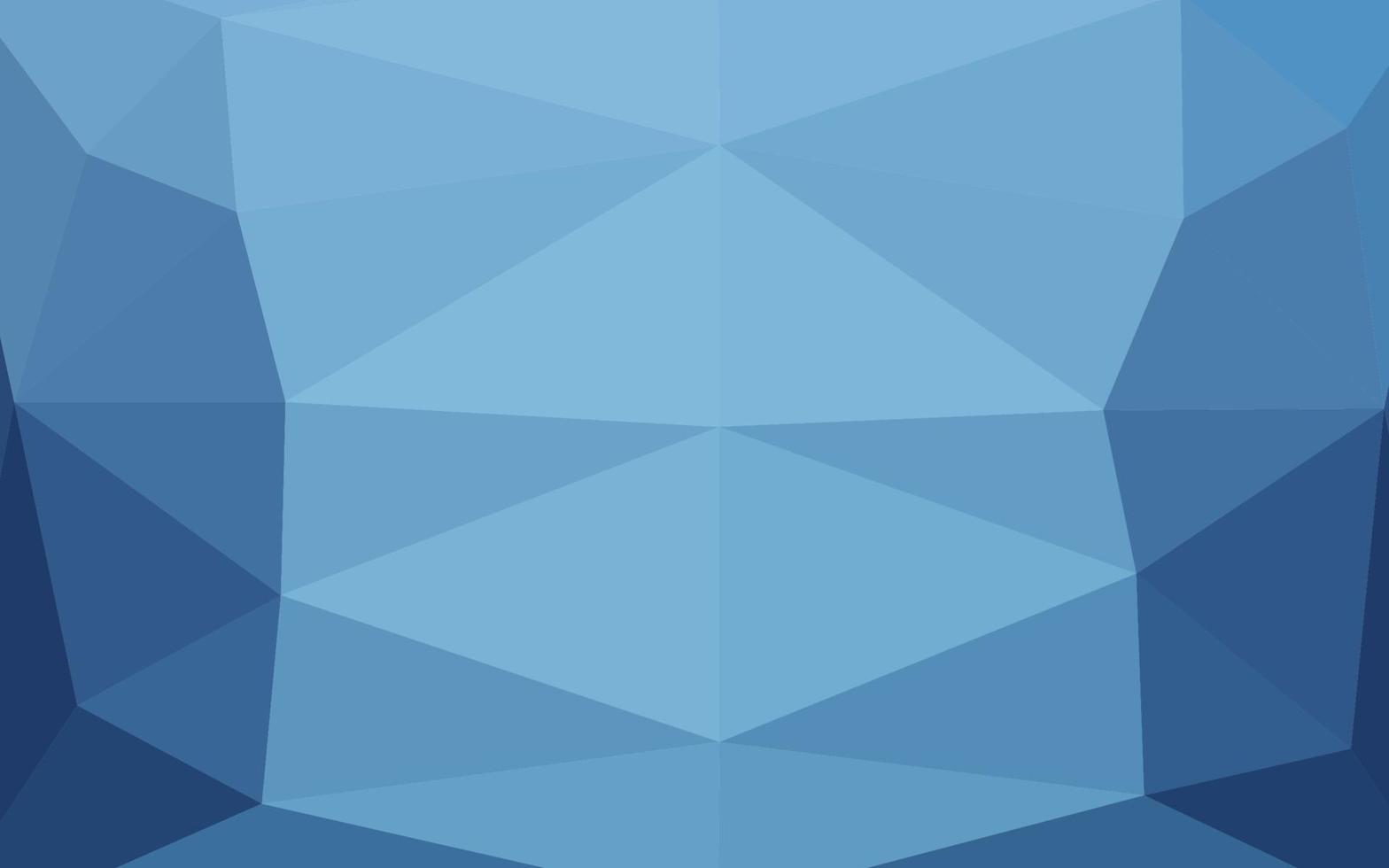 Light BLUE vector triangle mosaic cover.
