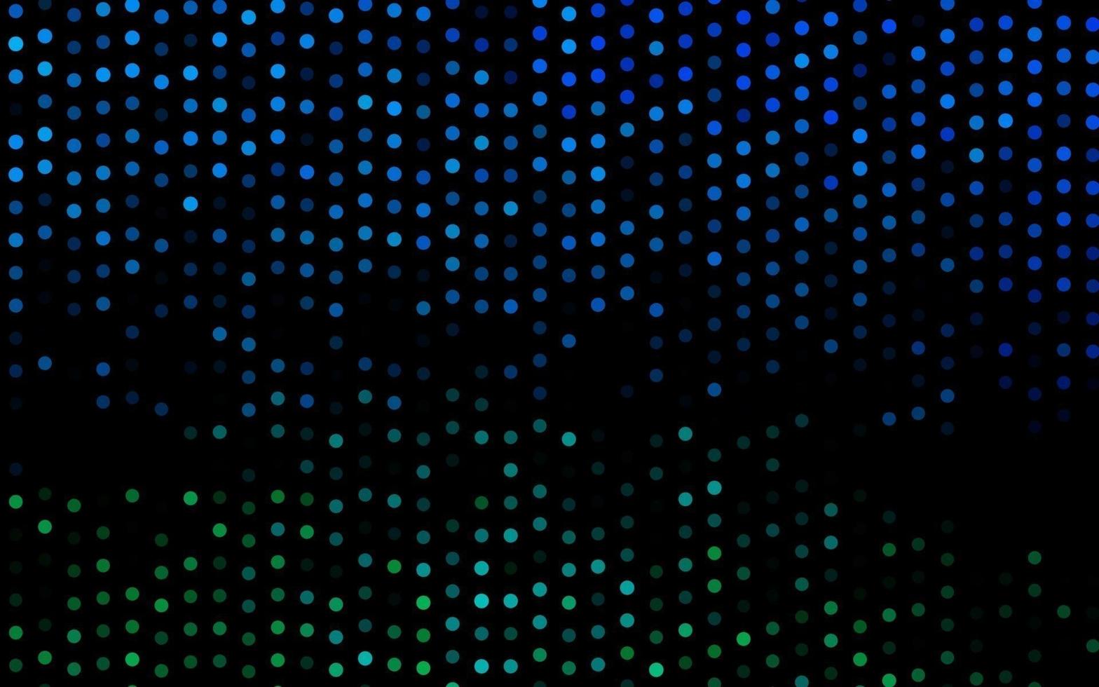 Dark BLUE vector texture with disks.