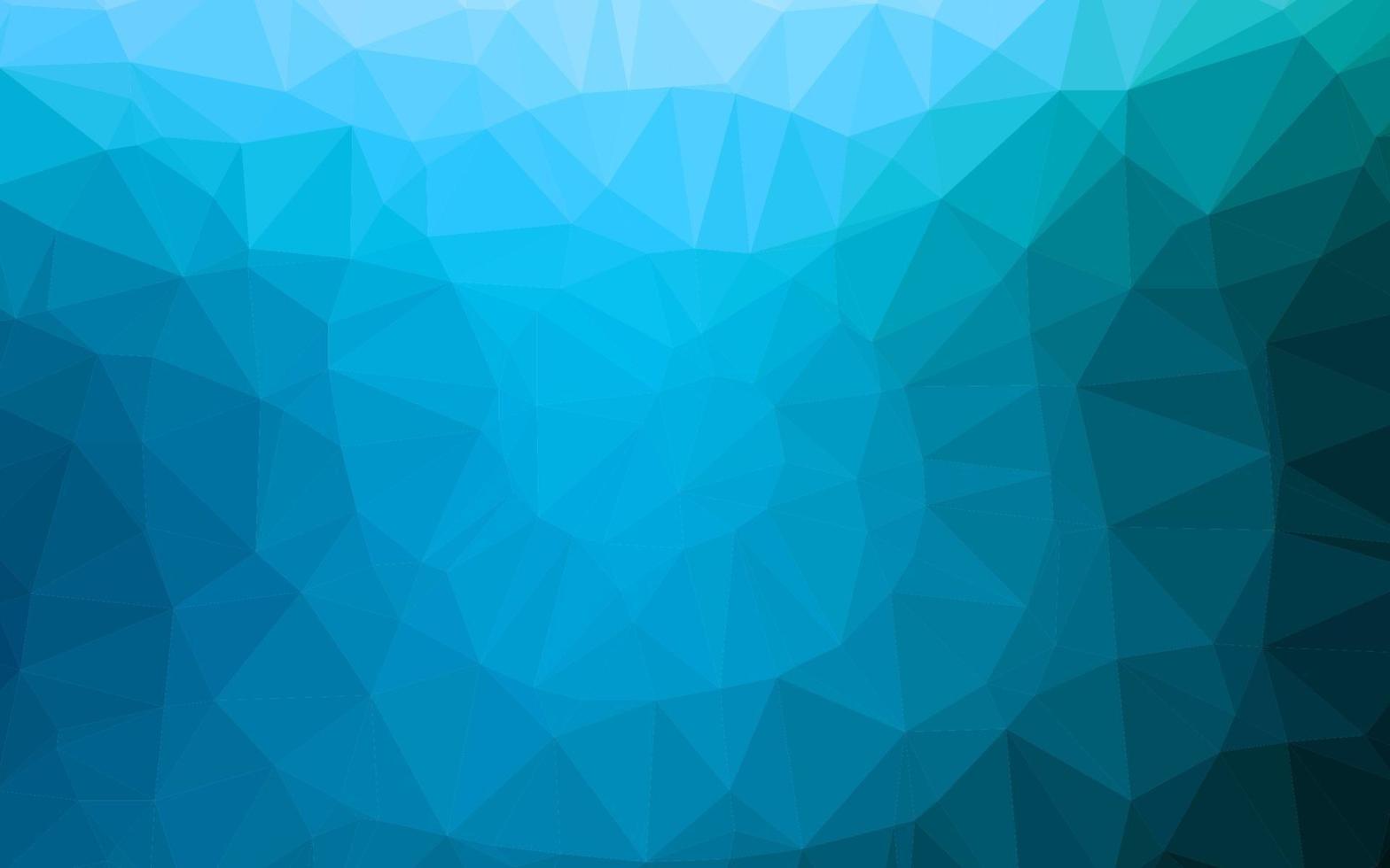 Light BLUE vector triangle mosaic template.