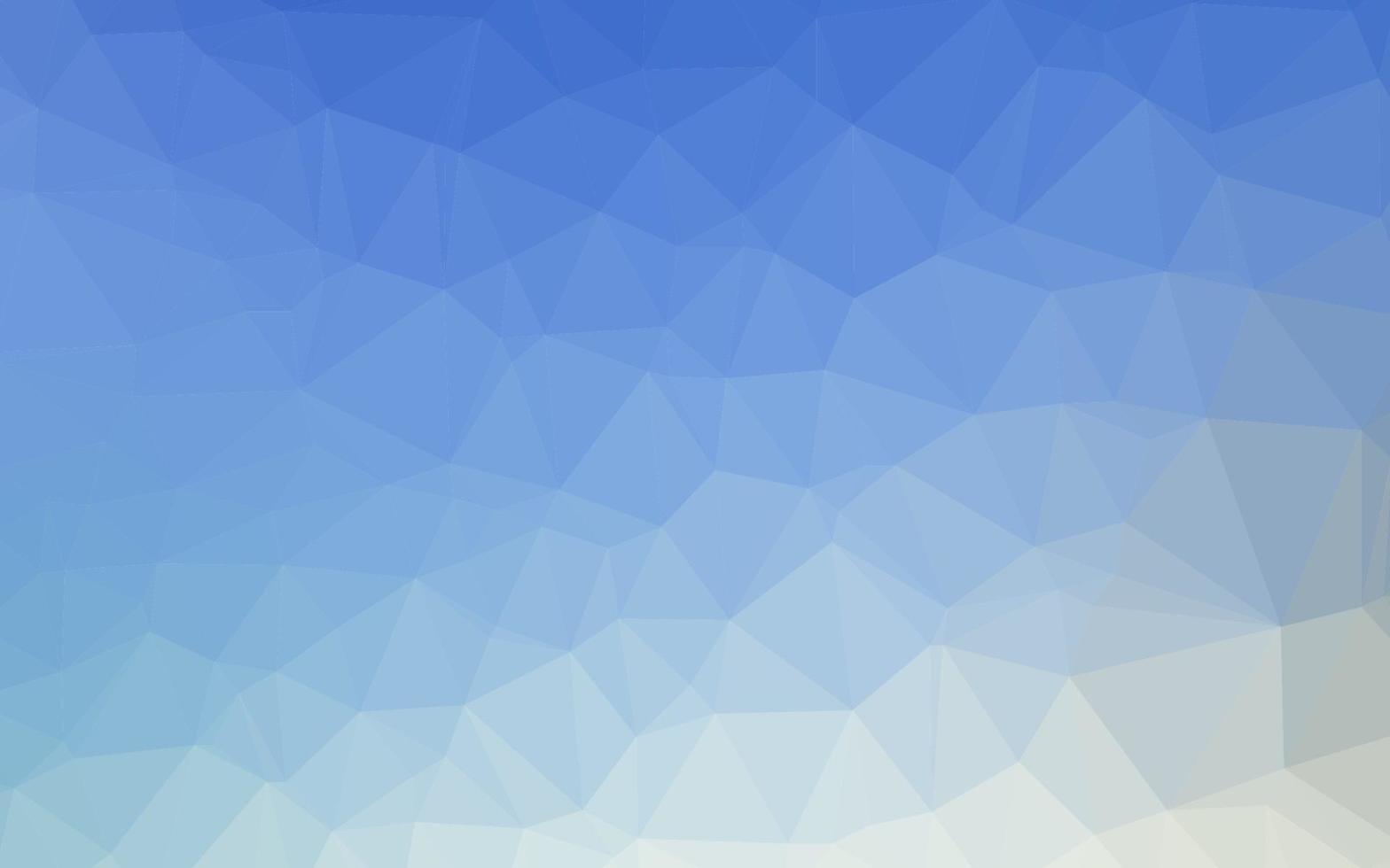 Light BLUE vector triangle mosaic template.