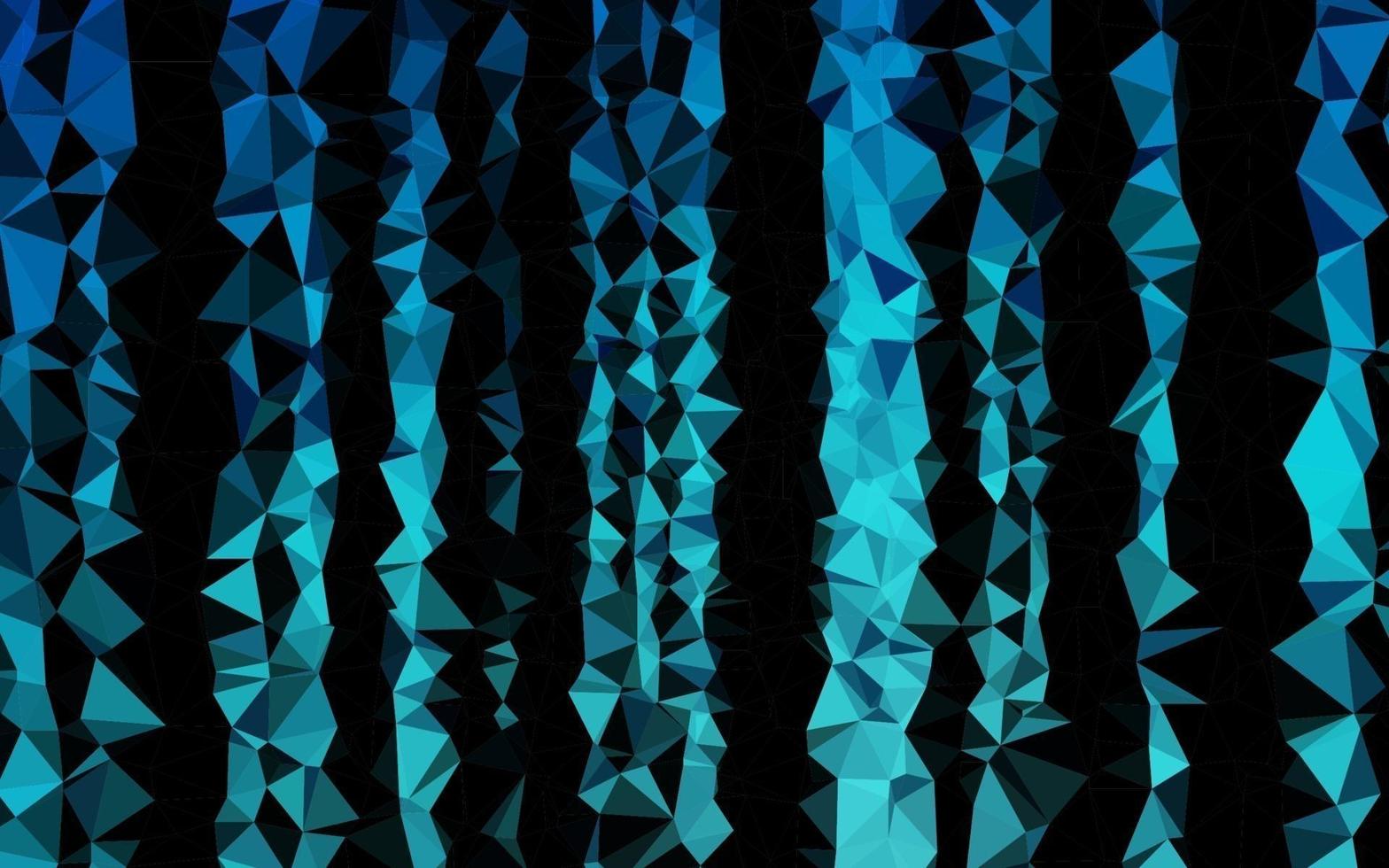 Light BLUE vector polygonal pattern.