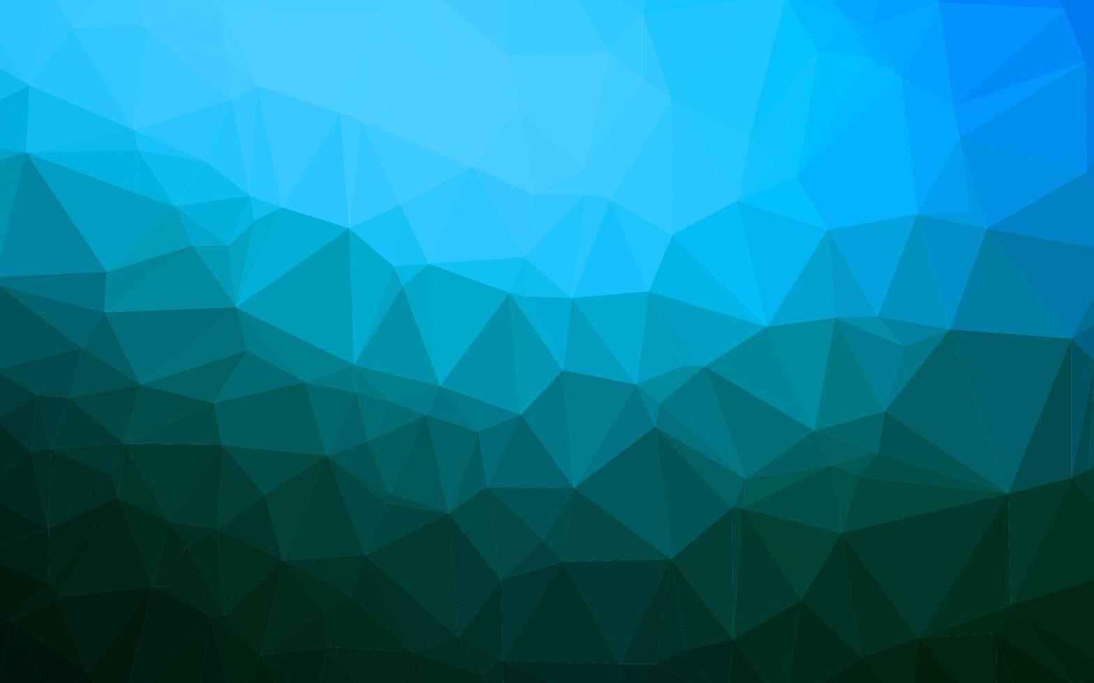 Fondo abstracto azul claro del polígono del vector. vector