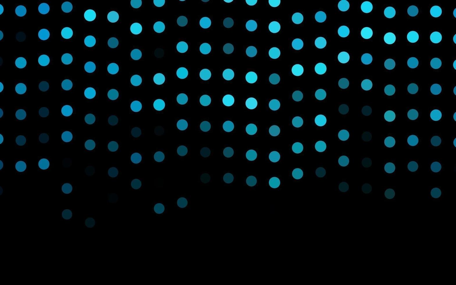 Telón de fondo de vector azul oscuro con puntos.