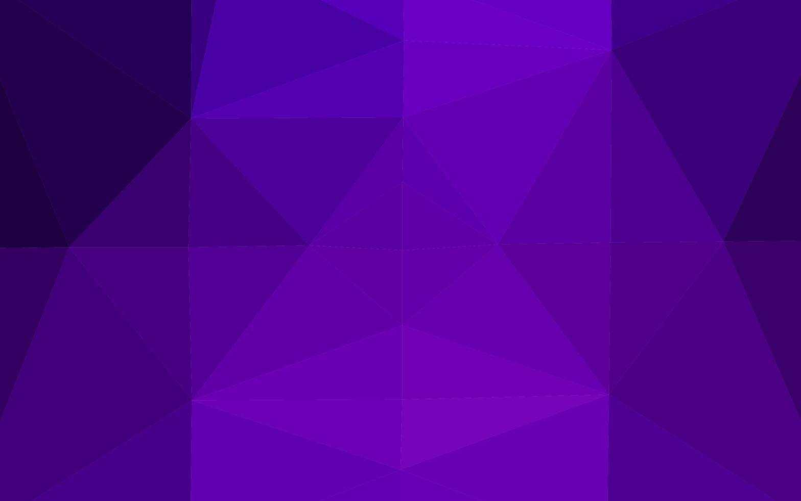 Dark Purple vector abstract mosaic background.