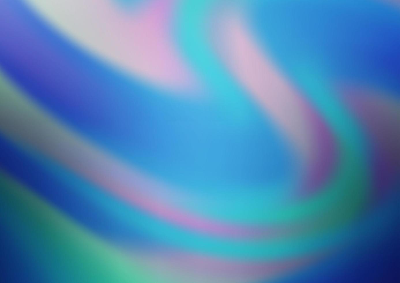 Light BLUE vector blurred shine abstract template.