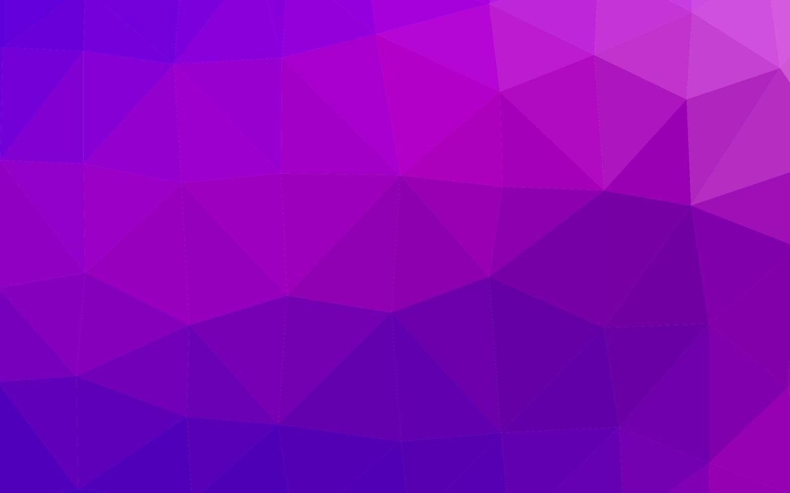 Light Purple vector abstract polygonal cover.