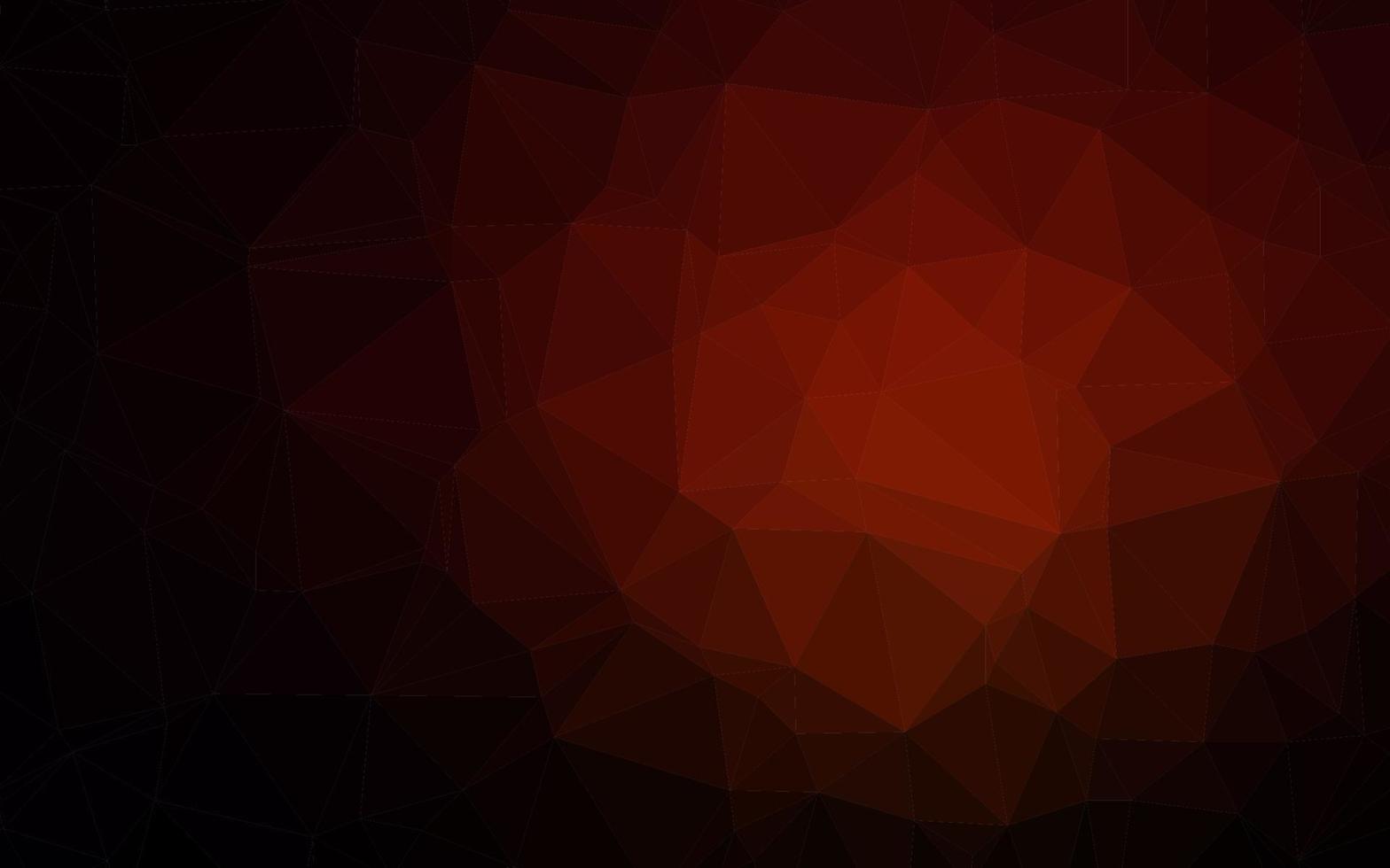 Dark Red vector low poly texture.