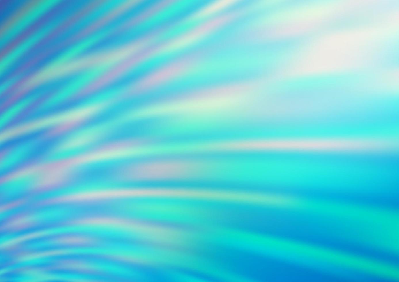 Light BLUE vector blurred bright template.