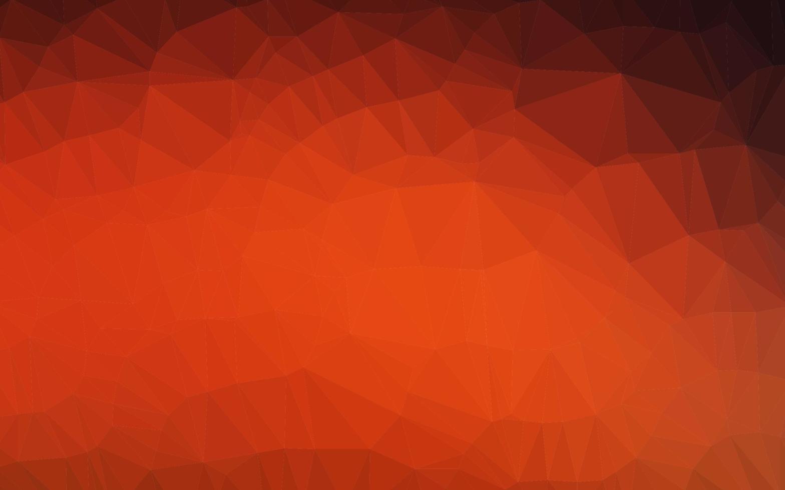 Dark Red, Yellow vector abstract mosaic background.