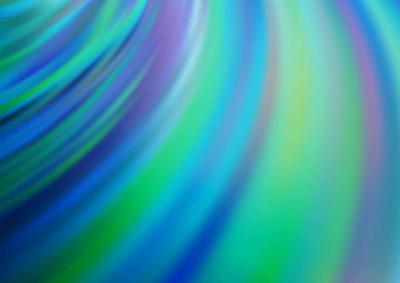 Light BLUE vector background with curved circles.