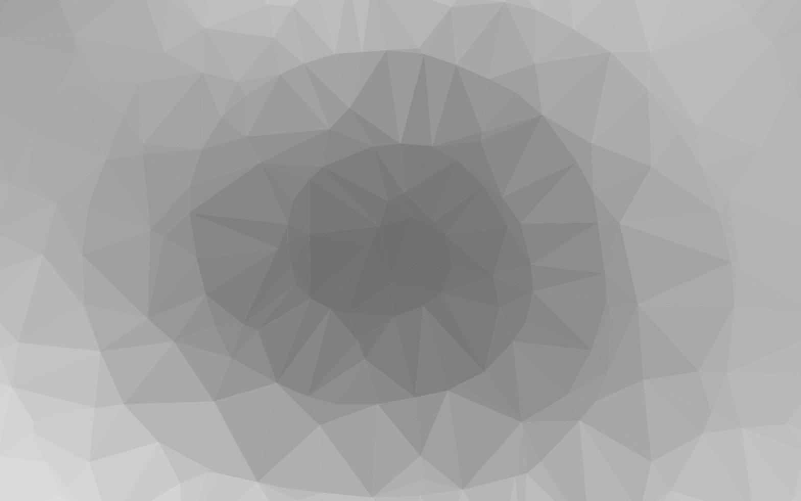 Light Silver, Gray vector low poly cover.