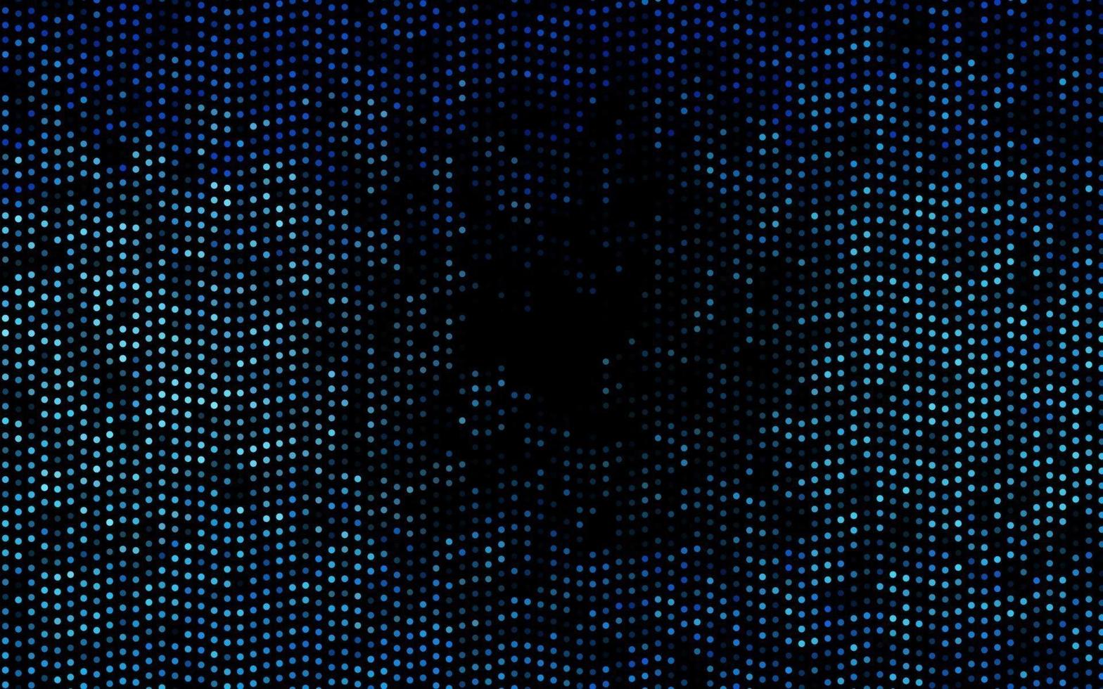 Dark BLUE vector template with circles.