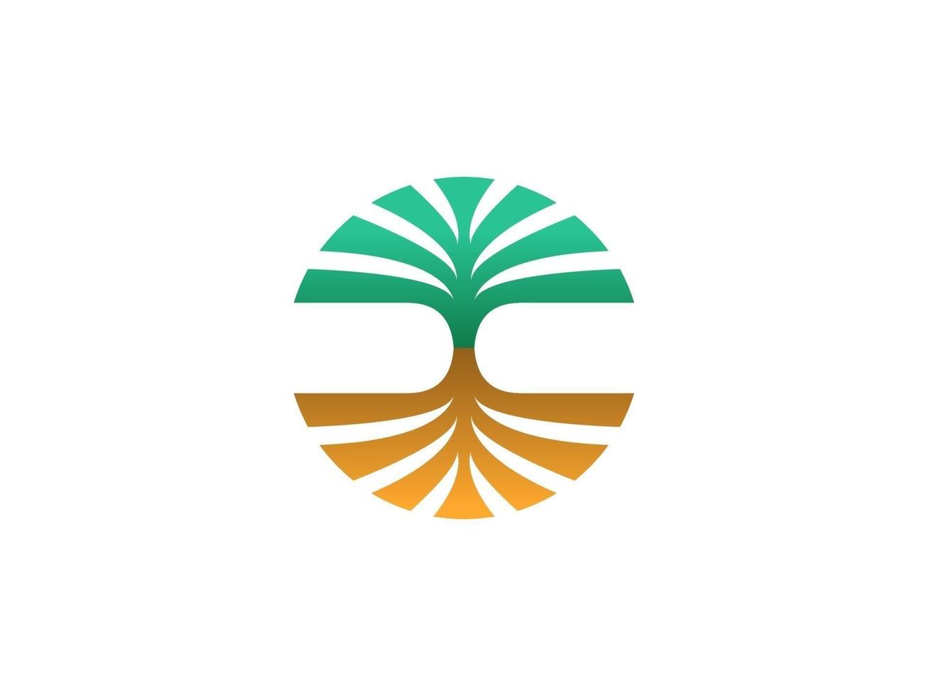 Saudi Arabia palm tree Icon Template, Prosperity palm Icon. vector