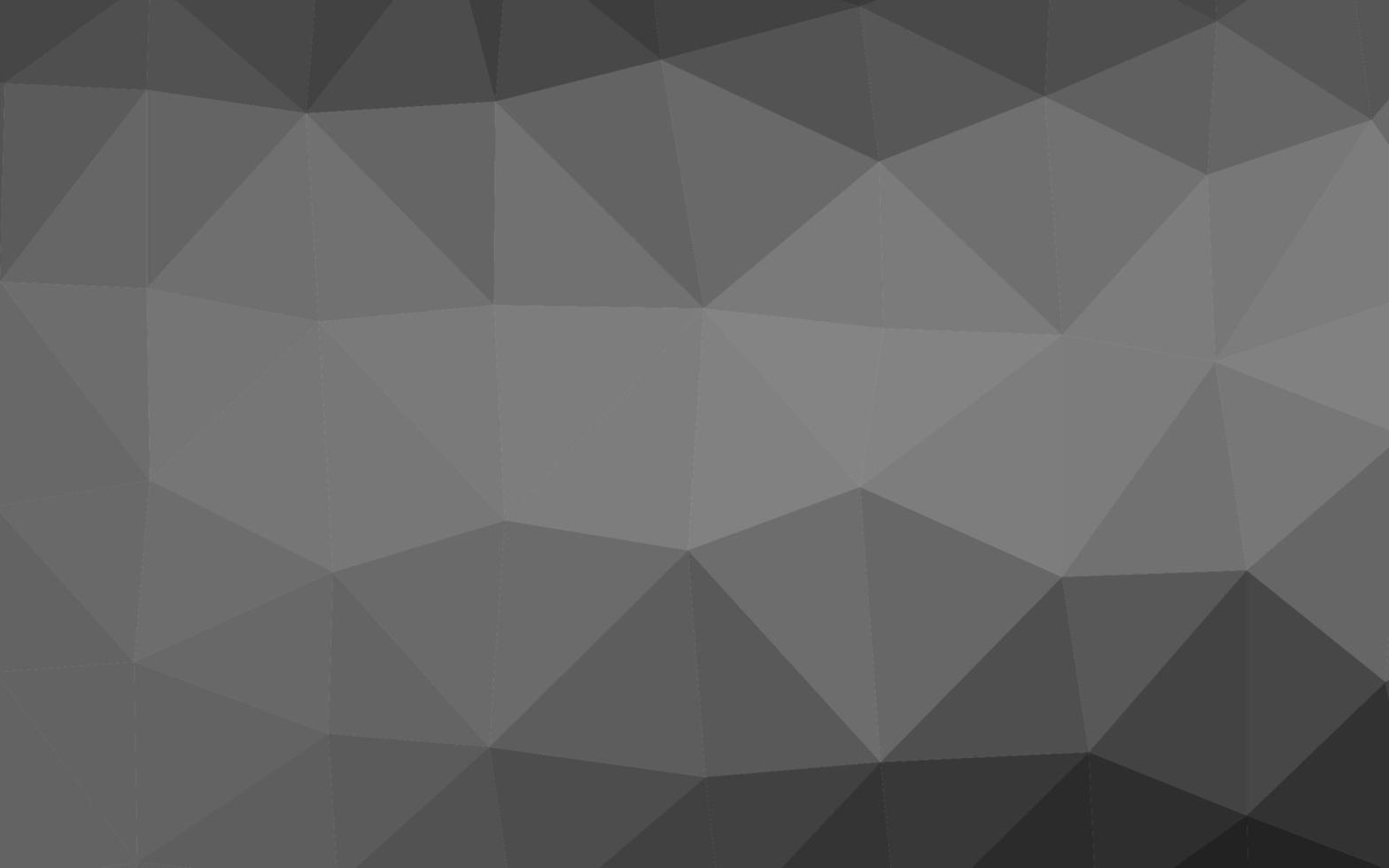 Light Silver, Gray vector shining triangular pattern.