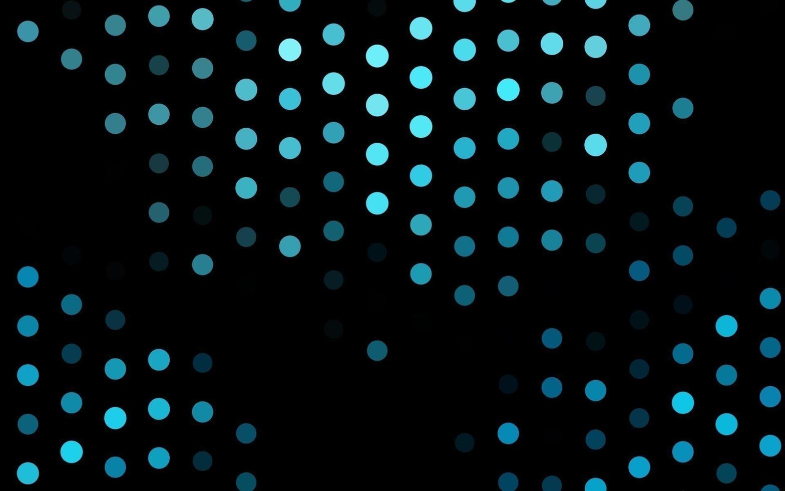 Dark BLUE vector cover with spots.