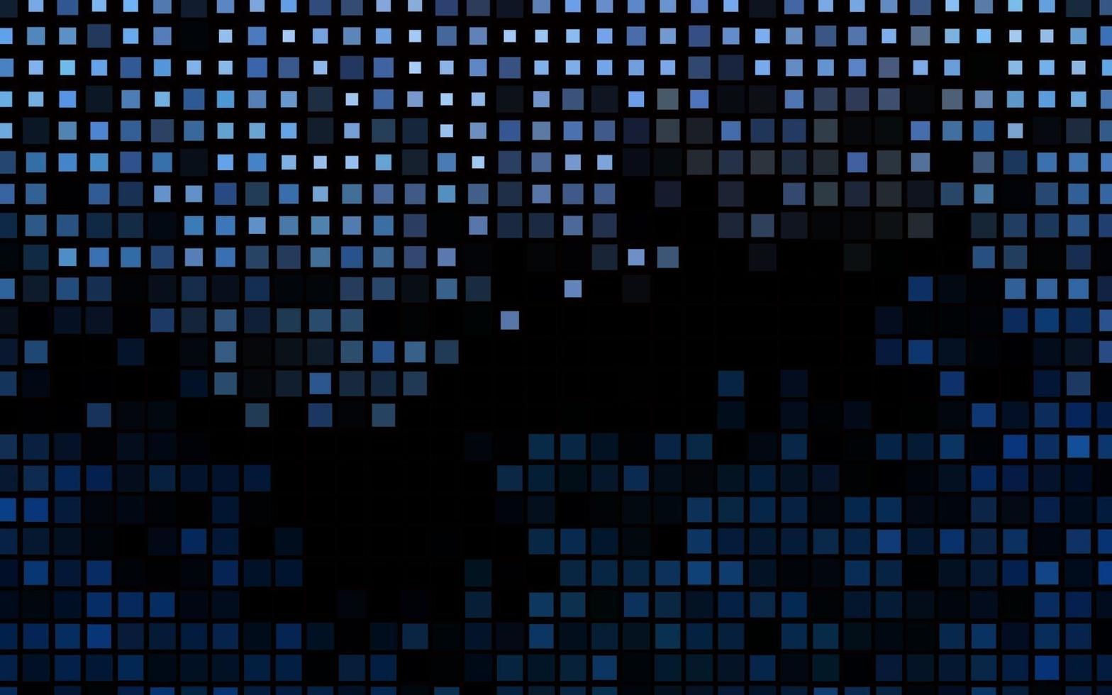 Dark BLUE vector background with rectangles.