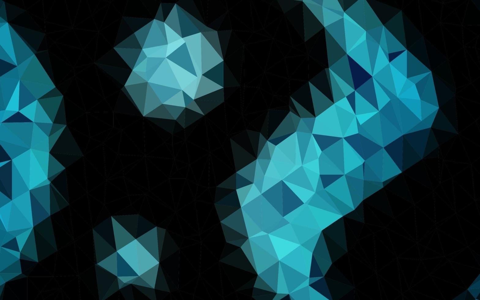 Light BLUE vector blurry triangle pattern.