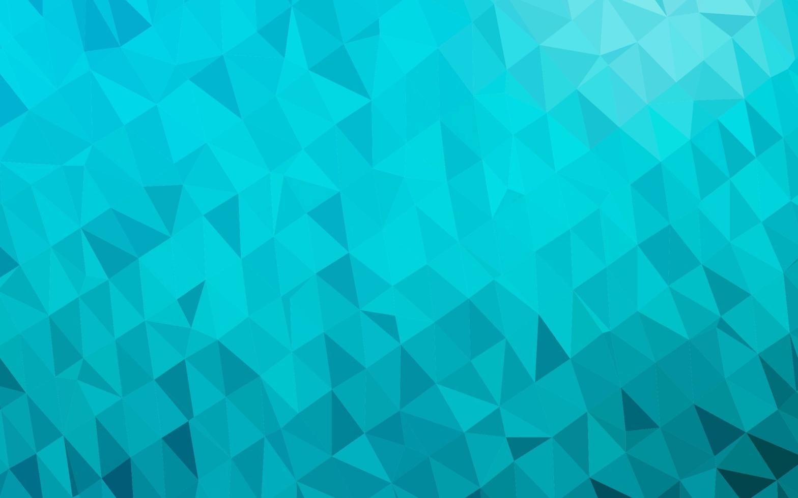 Light BLUE vector triangle mosaic template.