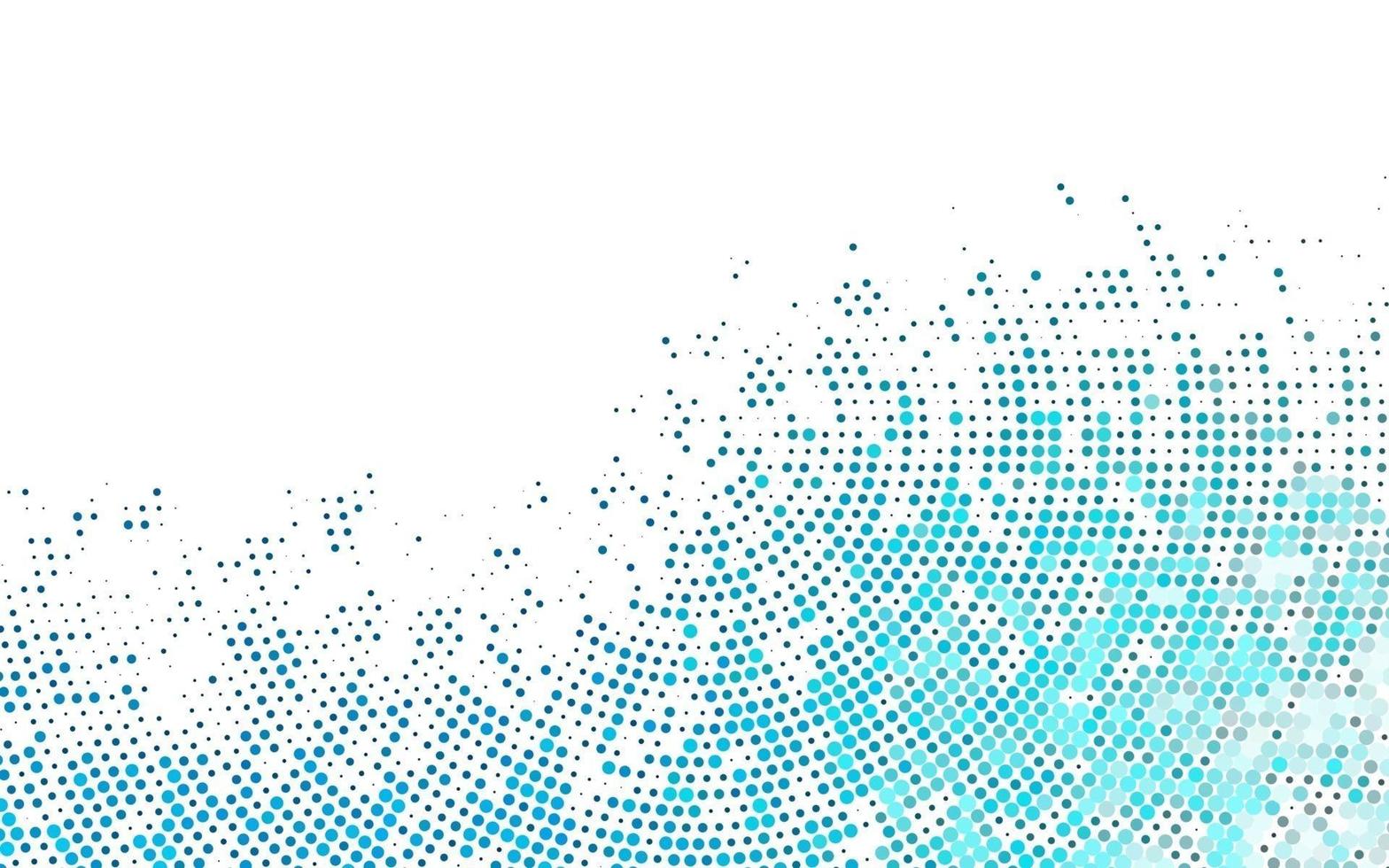 Light BLUE vector cover with spots.