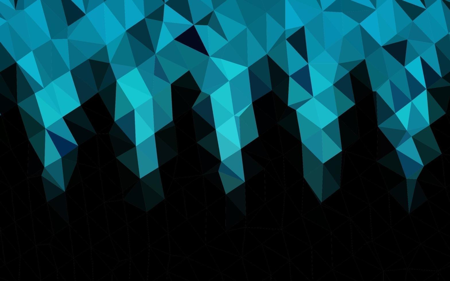 Light BLUE vector abstract mosaic background.