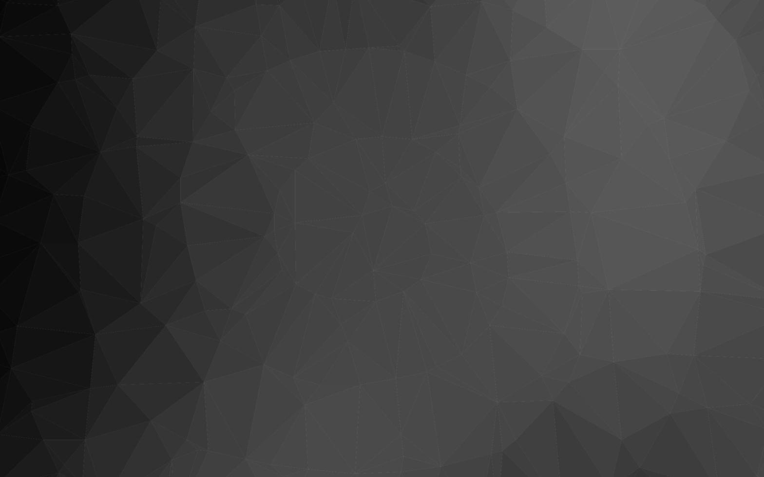 Light Silver, Gray vector polygonal template.