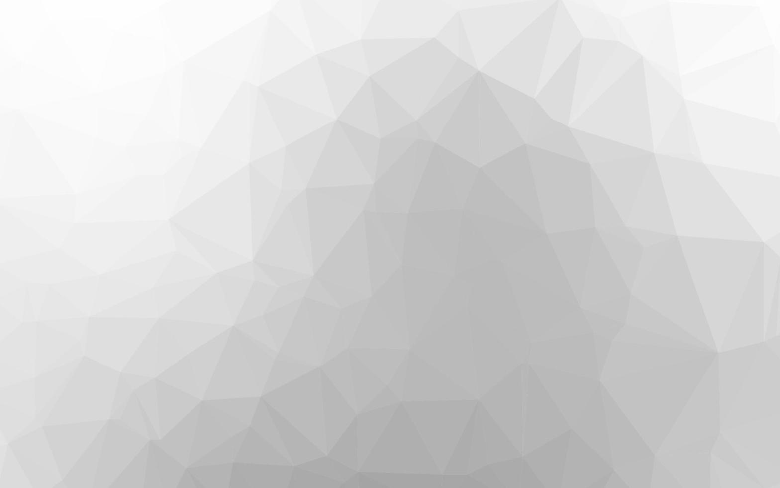 Light Silver, Gray vector polygonal background.