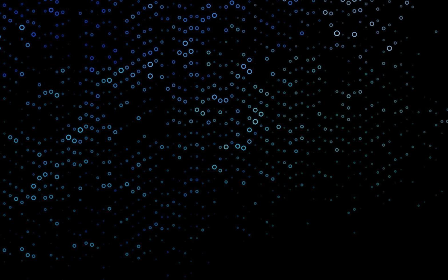 Light BLUE vector background with bubbles.