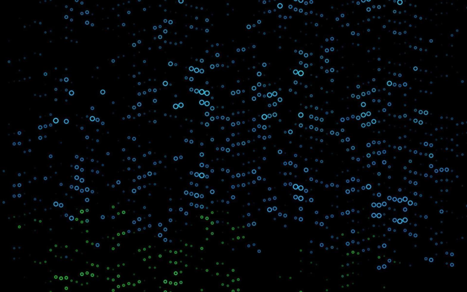 Light Blue, Green vector backdrop with dots.