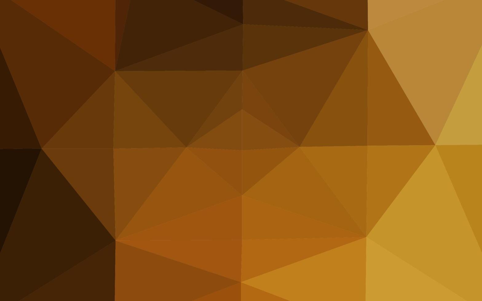 textura de triángulo borroso vector amarillo oscuro, naranja.
