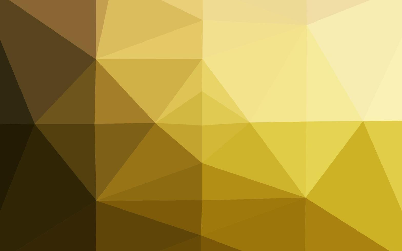 Dark Yellow, Orange vector abstract mosaic pattern.