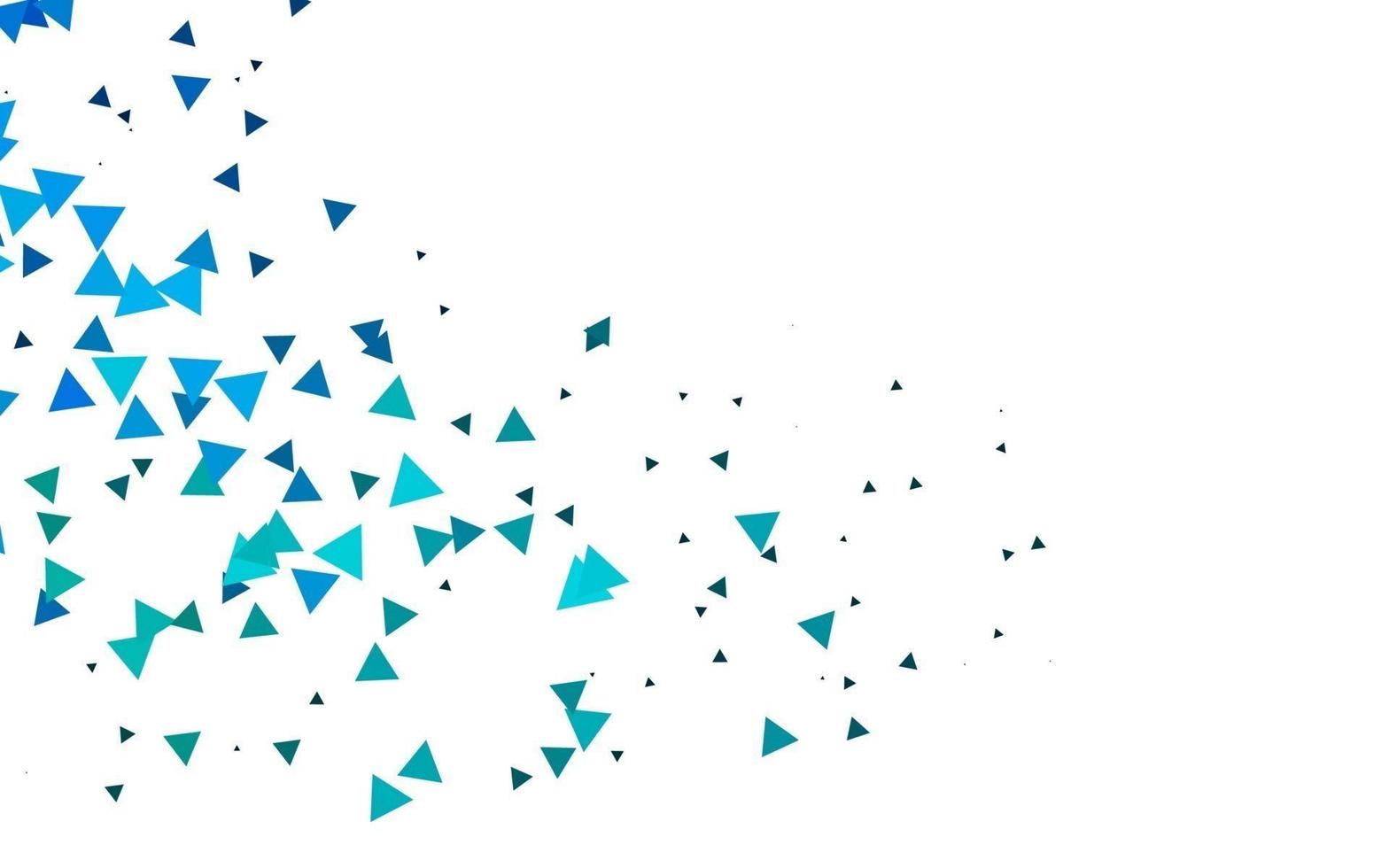 Light Blue, Green vector backdrop with lines, triangles.